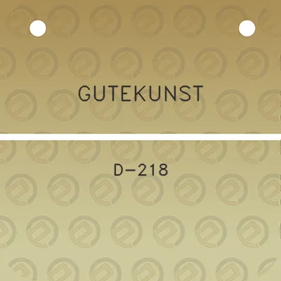 gutekunst-d-218