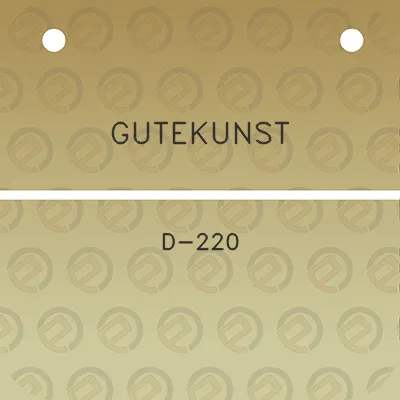 gutekunst-d-220