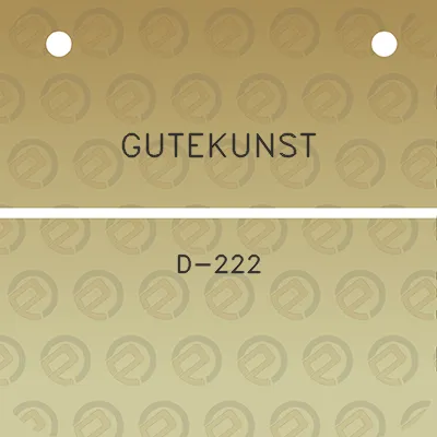 gutekunst-d-222