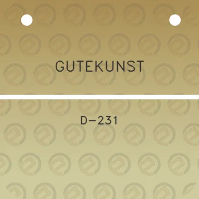 gutekunst-d-231