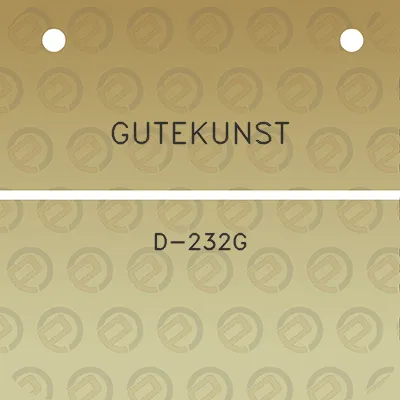 gutekunst-d-232g