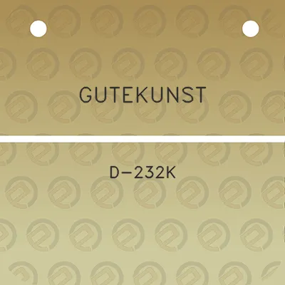 gutekunst-d-232k