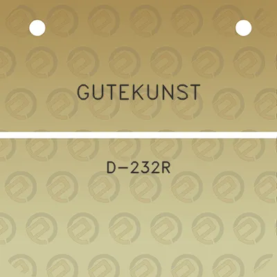 gutekunst-d-232r