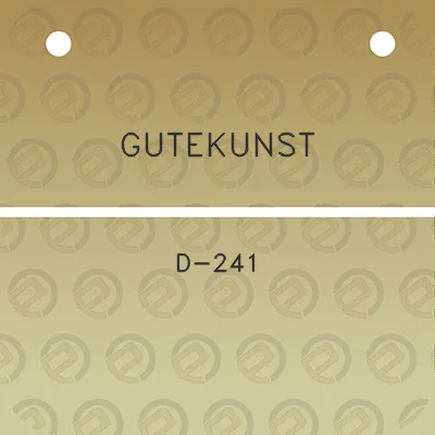 gutekunst-d-241