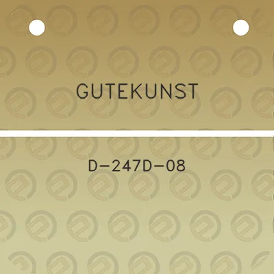 gutekunst-d-247d-08