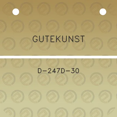 gutekunst-d-247d-30