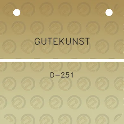 gutekunst-d-251