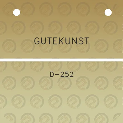 gutekunst-d-252