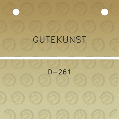 gutekunst-d-261