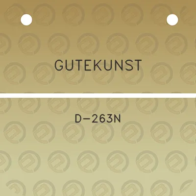 gutekunst-d-263n