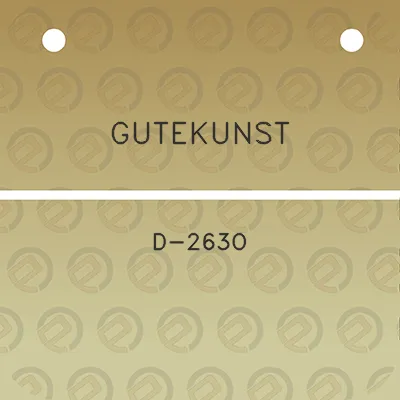 gutekunst-d-263o