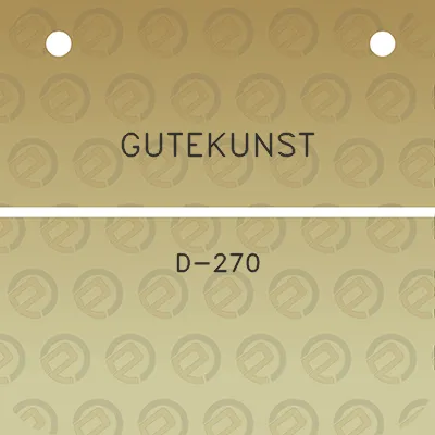 gutekunst-d-270