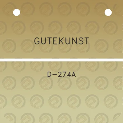 gutekunst-d-274a