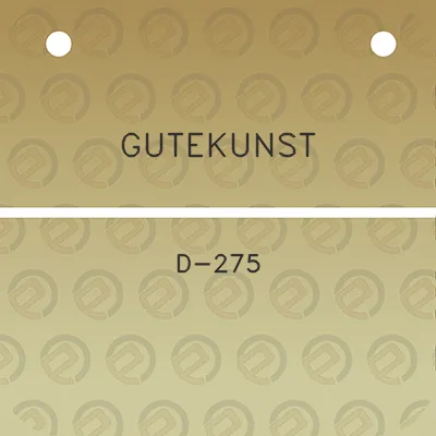 gutekunst-d-275