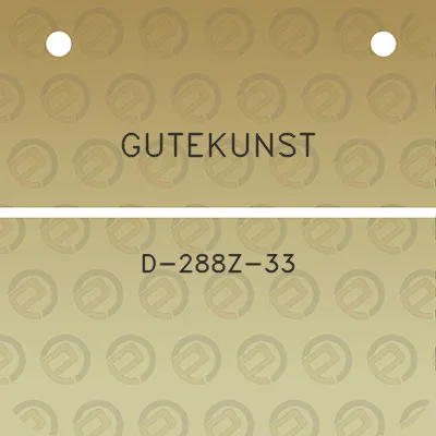 gutekunst-d-288z-33