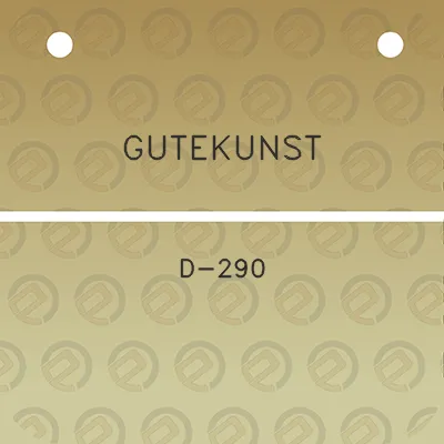 gutekunst-d-290