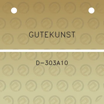 gutekunst-d-303a10