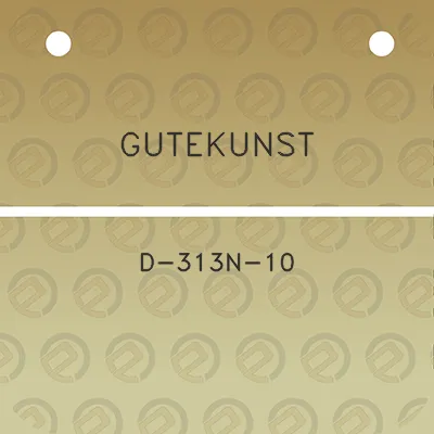 gutekunst-d-313n-10