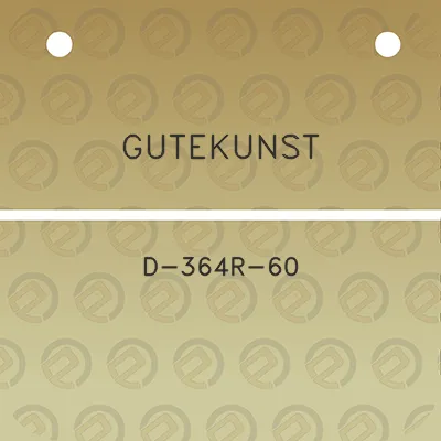 gutekunst-d-364r-60