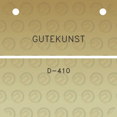 gutekunst-d-410