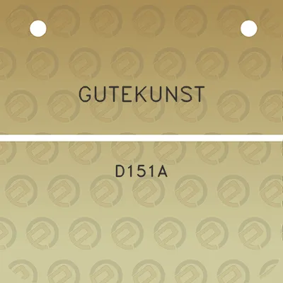 gutekunst-d151a