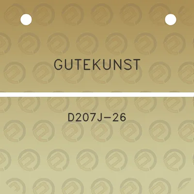 gutekunst-d207j-26