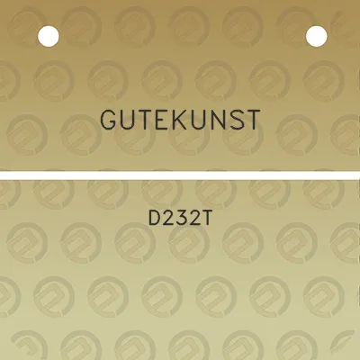 gutekunst-d232t