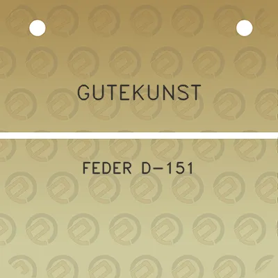 gutekunst-feder-d-151