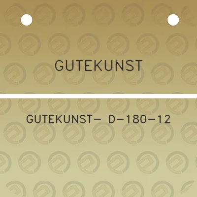 gutekunst-gutekunst-d-180-12