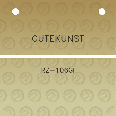 gutekunst-rz-106gi