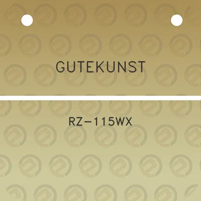 gutekunst-rz-115wx