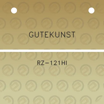 gutekunst-rz-121hi