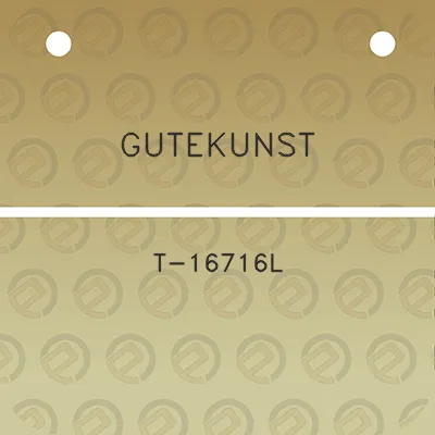 gutekunst-t-16716l