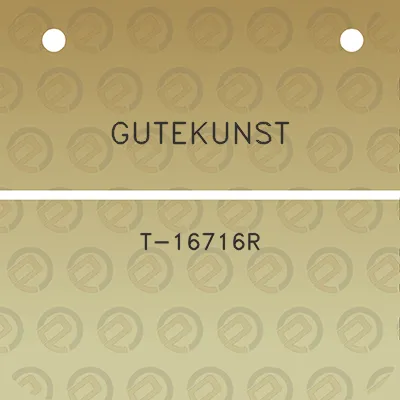 gutekunst-t-16716r