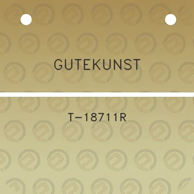 gutekunst-t-18711r