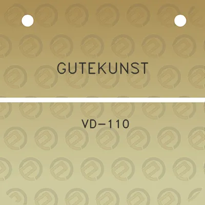 gutekunst-vd-110