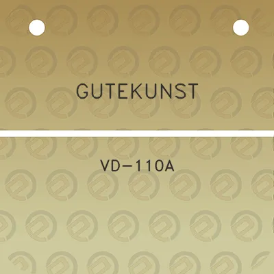 gutekunst-vd-110a