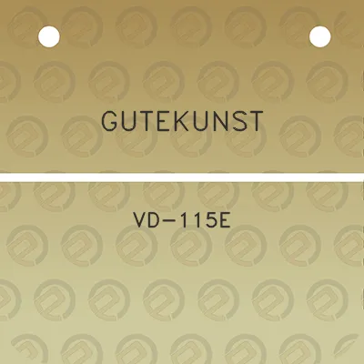 gutekunst-vd-115e