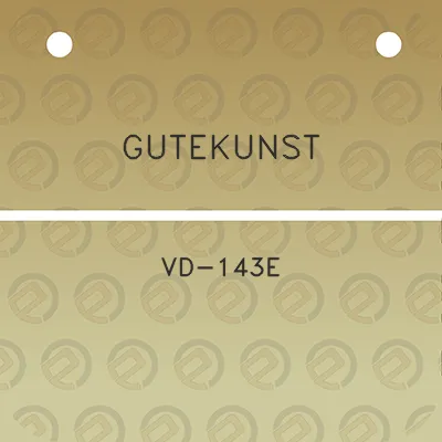 gutekunst-vd-143e