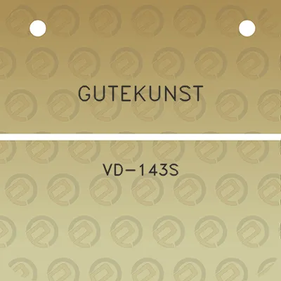 gutekunst-vd-143s