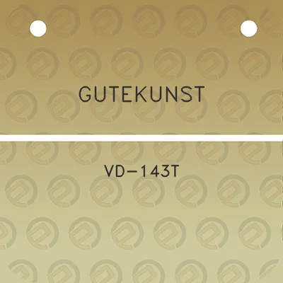 gutekunst-vd-143t