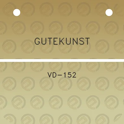 gutekunst-vd-152