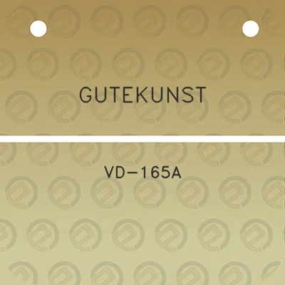 gutekunst-vd-165a