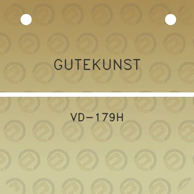 gutekunst-vd-179h