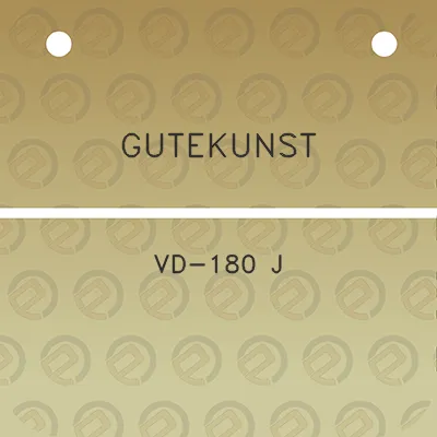 gutekunst-vd-180-j