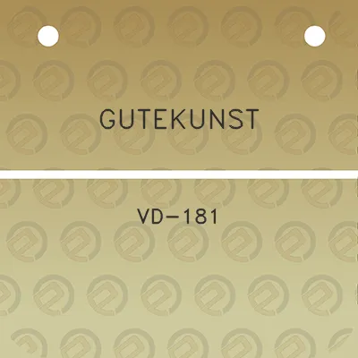 gutekunst-vd-181