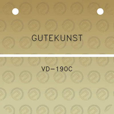 gutekunst-vd-190c