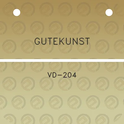 gutekunst-vd-204