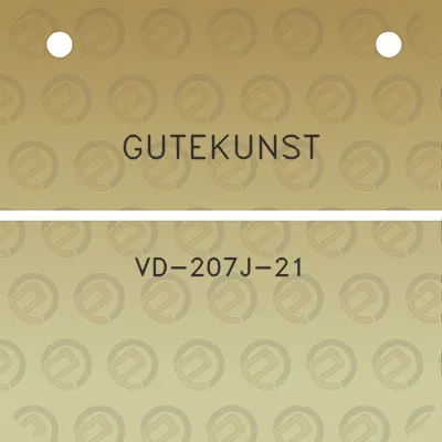 gutekunst-vd-207j-21