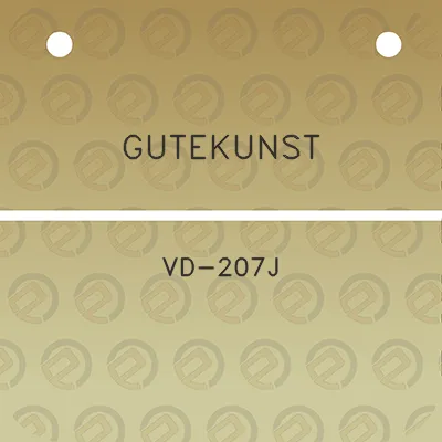 gutekunst-vd-207j